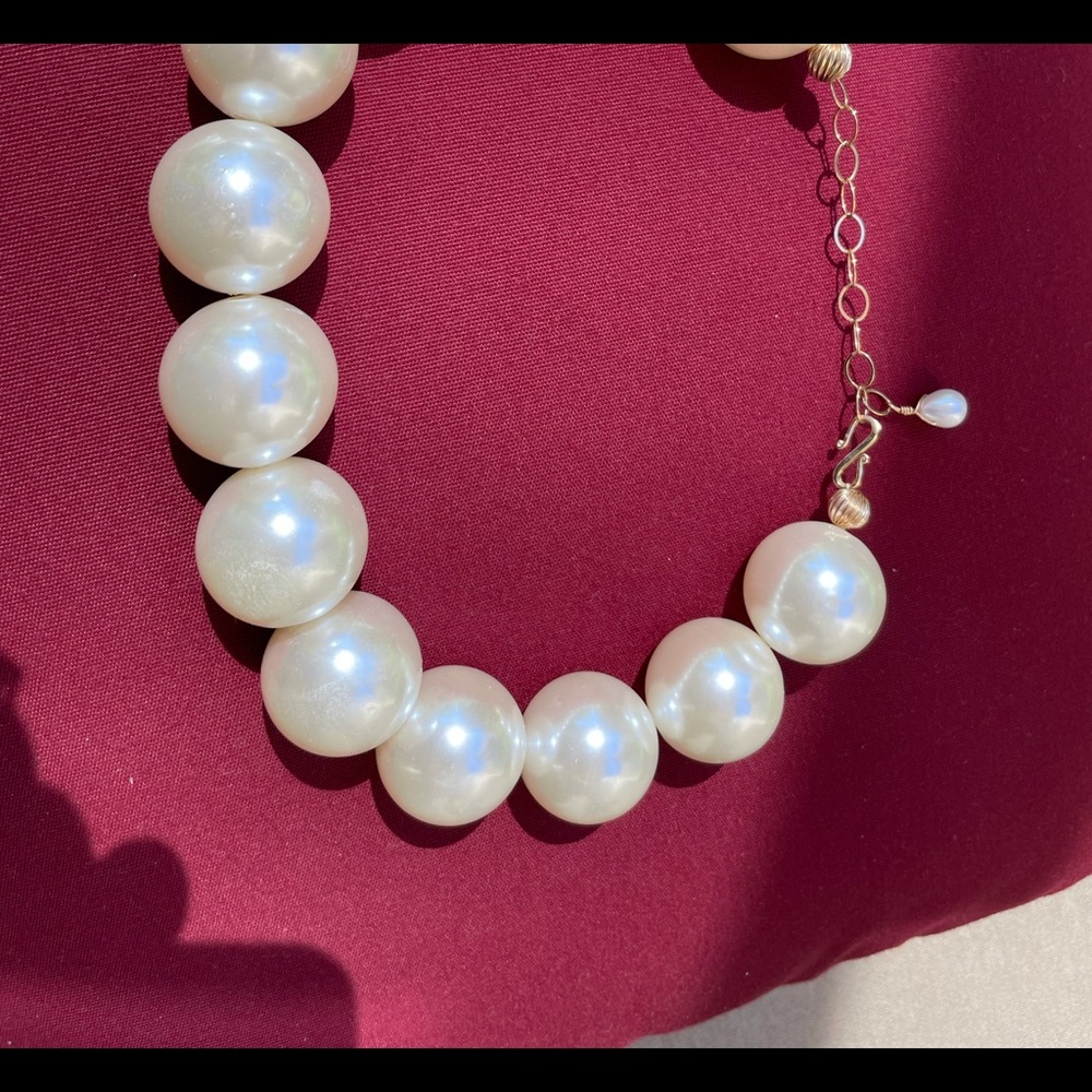 1” Pearl Neclace